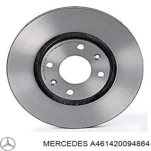 A461420094864 Mercedes шланг тормозной передний