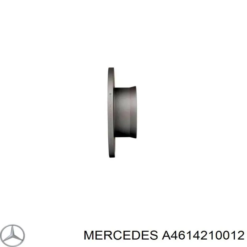 Купить A4614210012 Mercedes Ротор тормозной