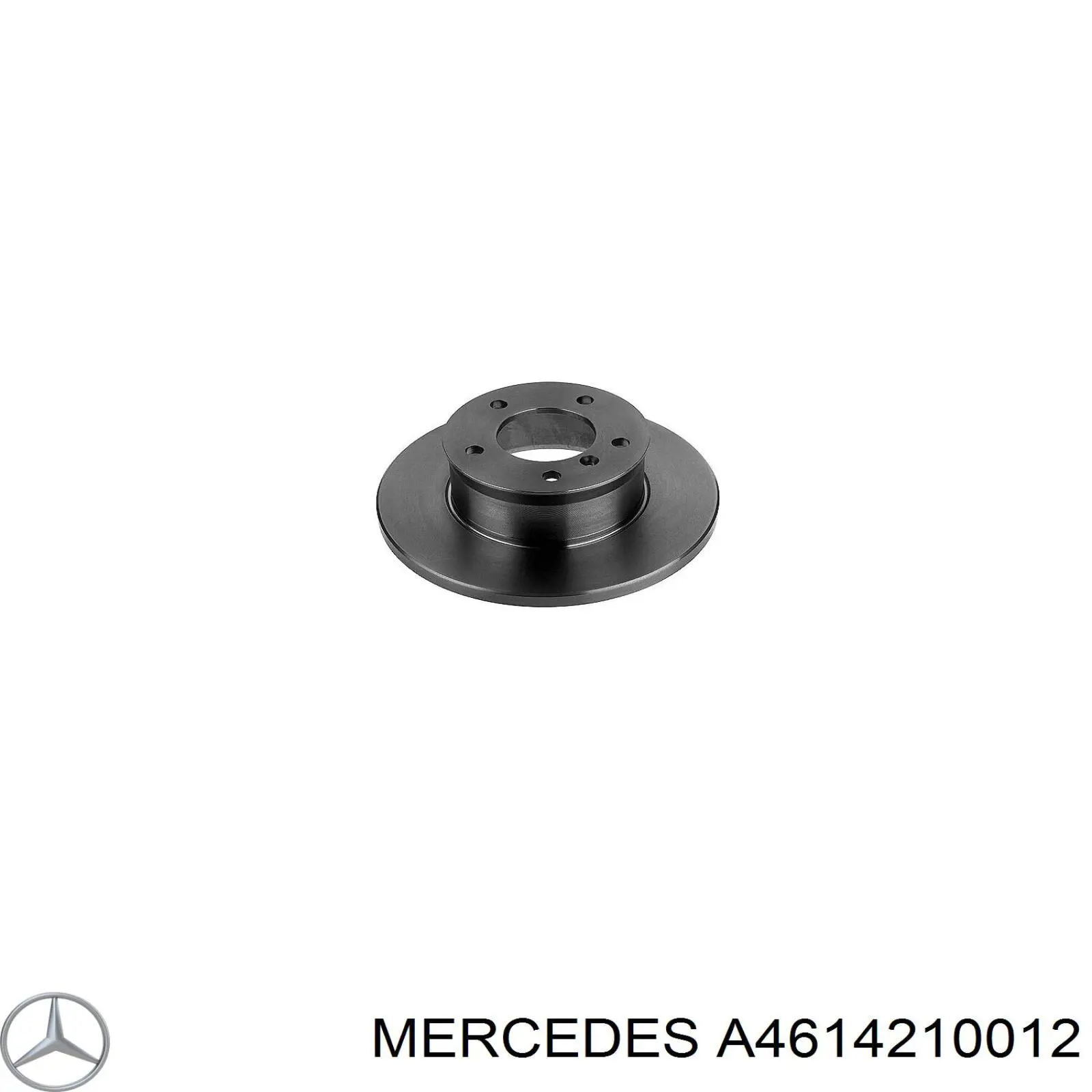 Передний тормозной диск Mercedes A4614210012