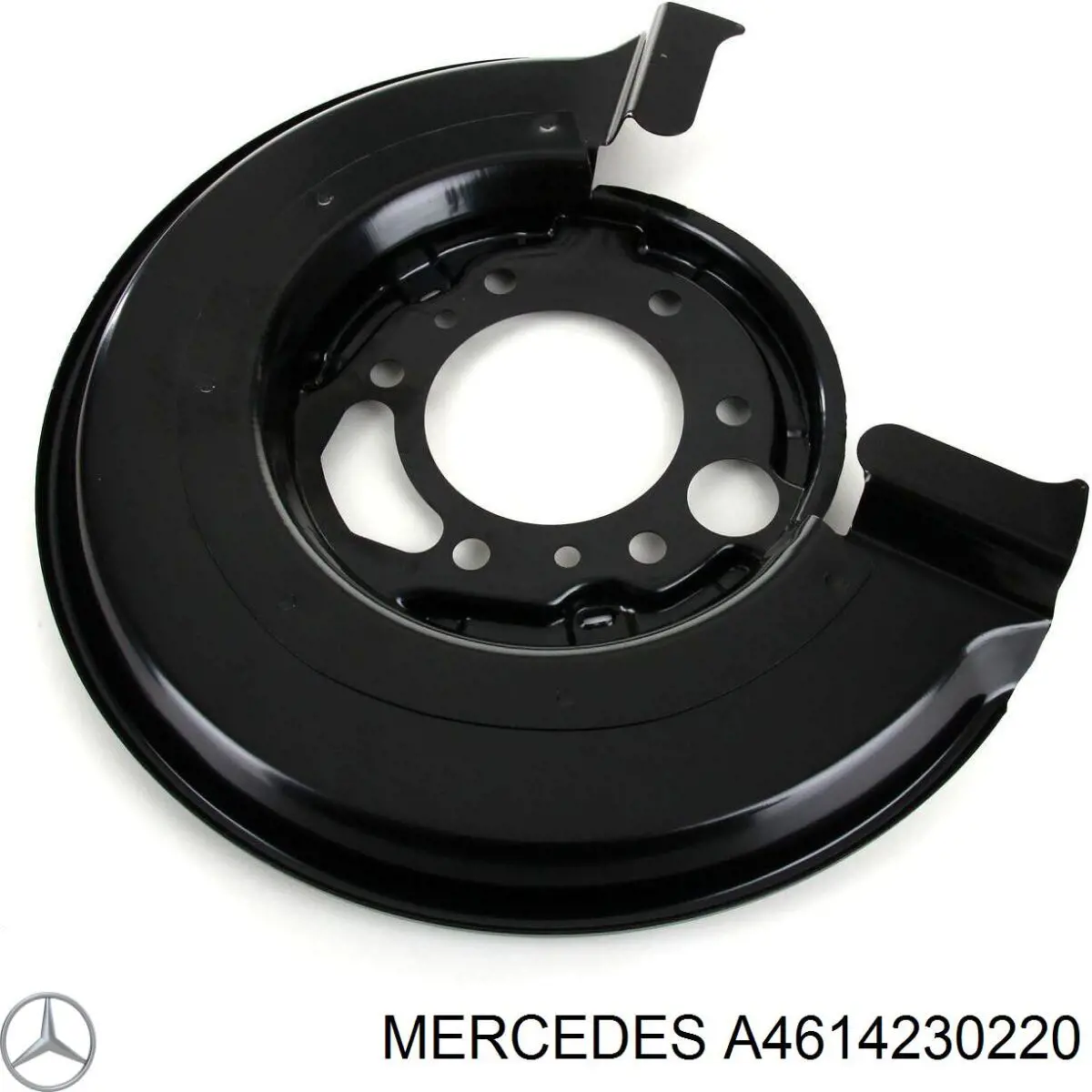 A4614230220 Mercedes proteção direita do freio de disco traseiro