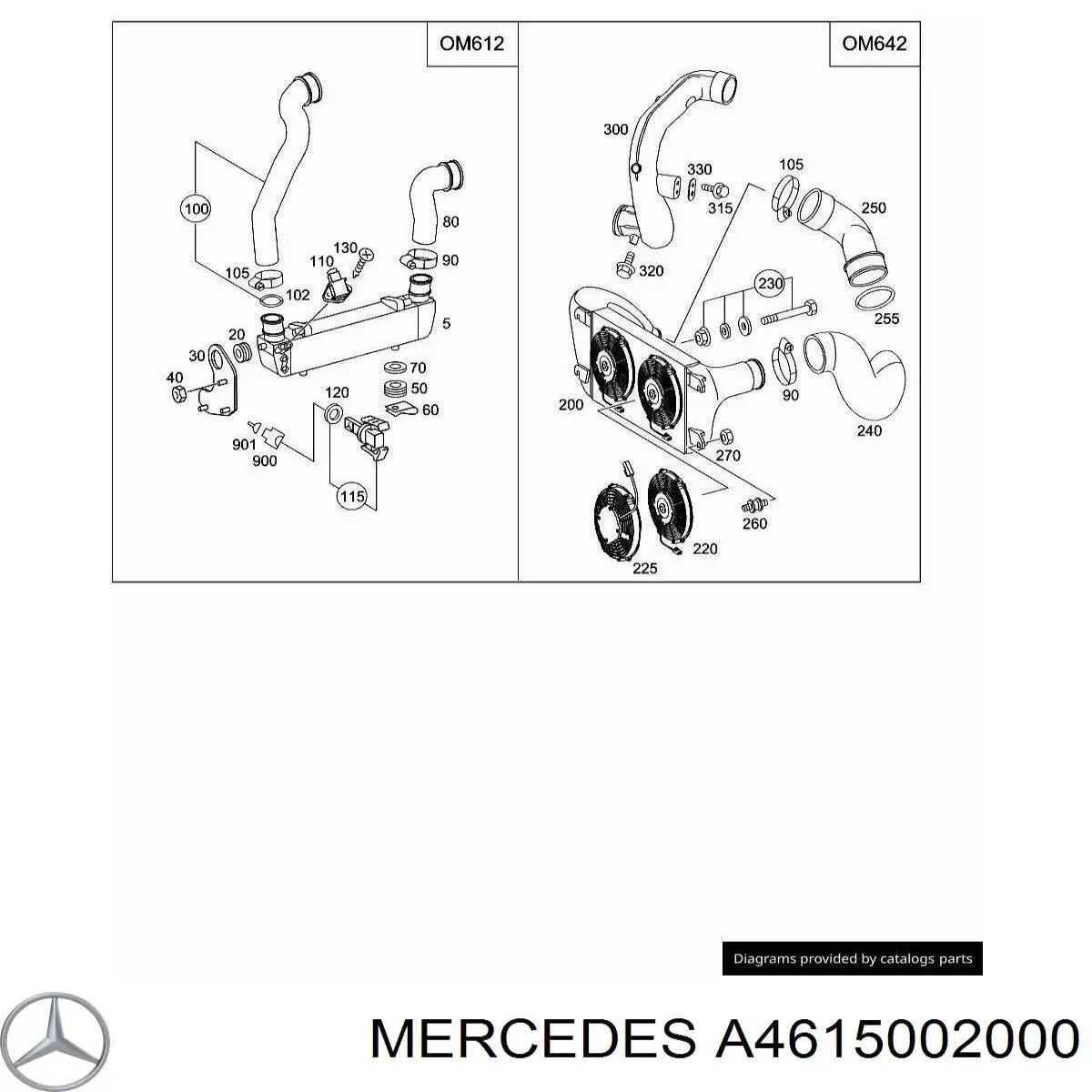  A4615002000 Mercedes