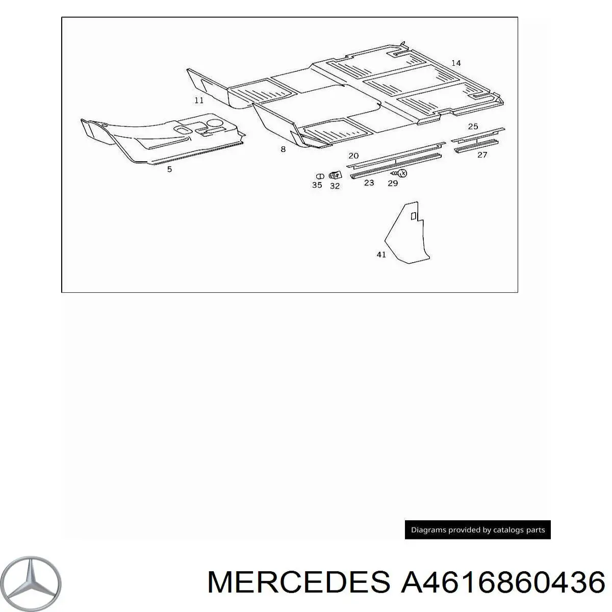  A4616860436 Mercedes