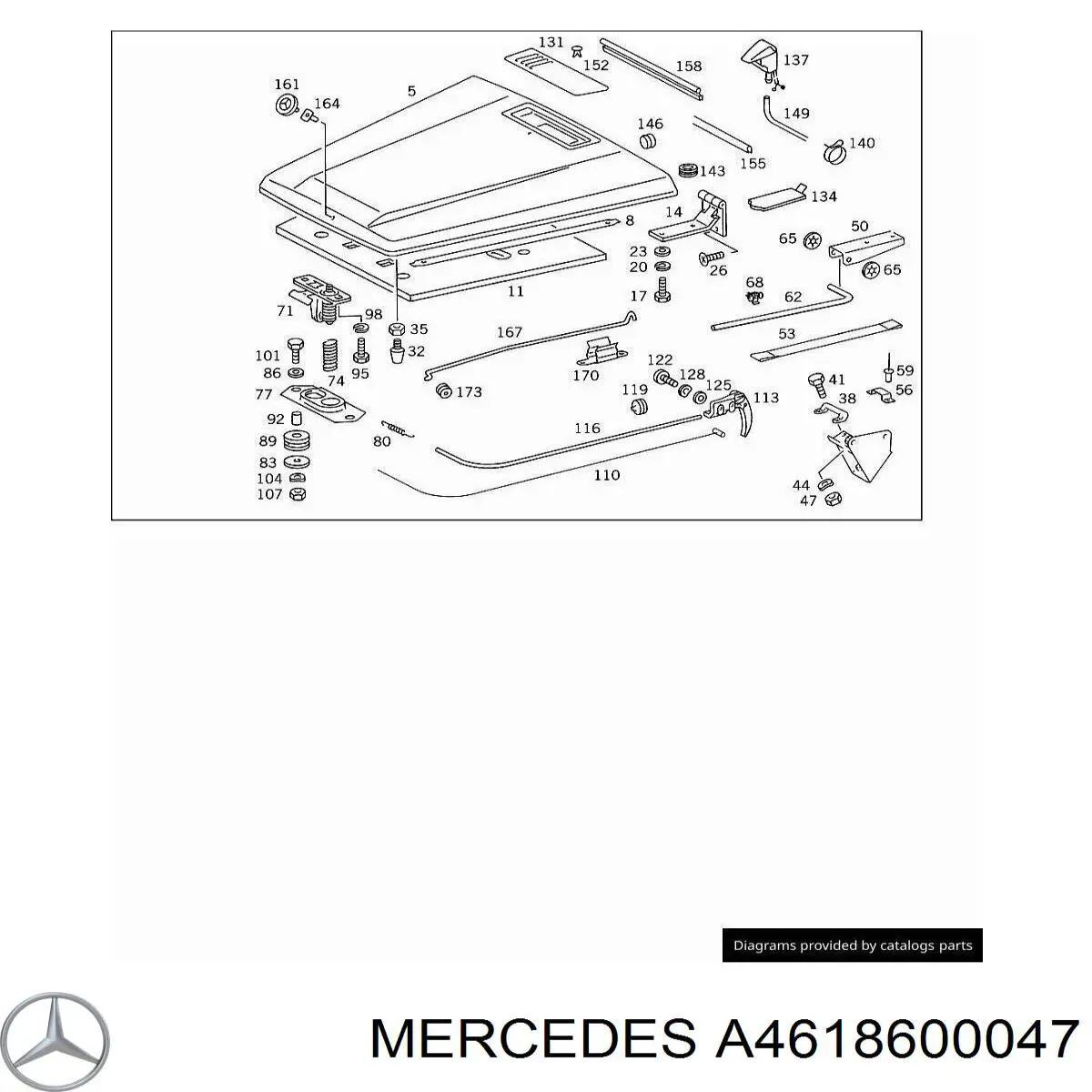 A4618600047 Mercedes 