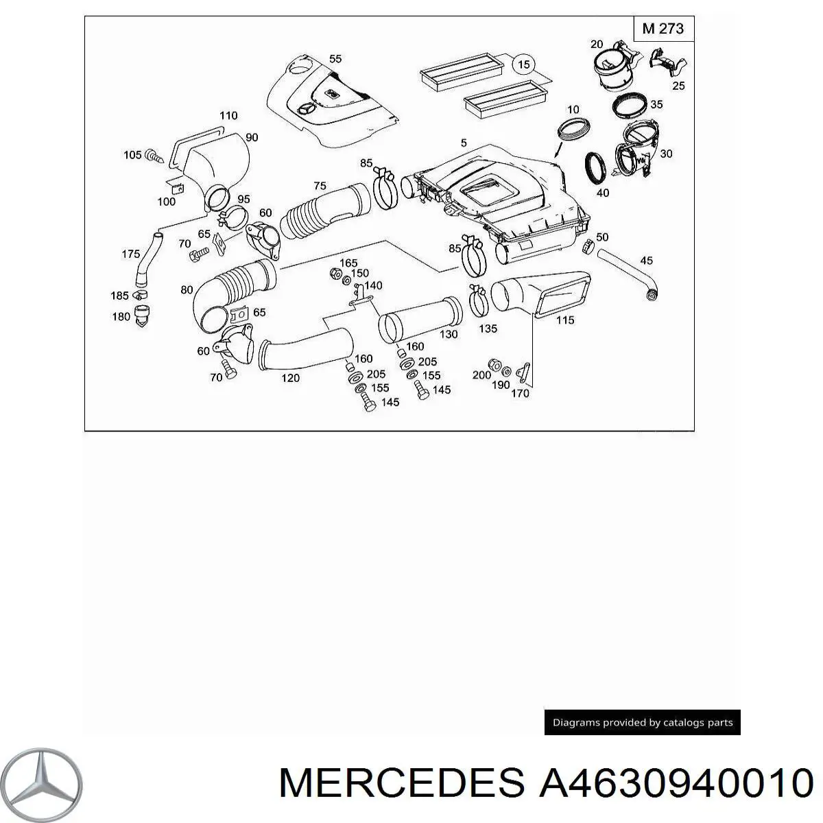 A4630940010 Mercedes 