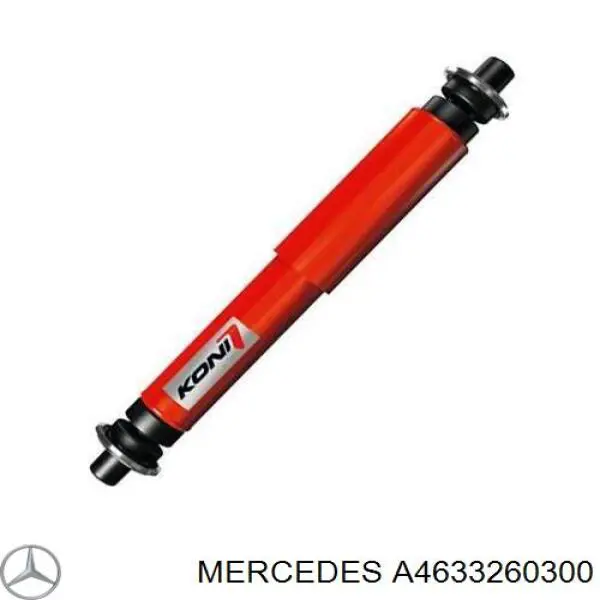 A4633260300 Mercedes амортизатор задний