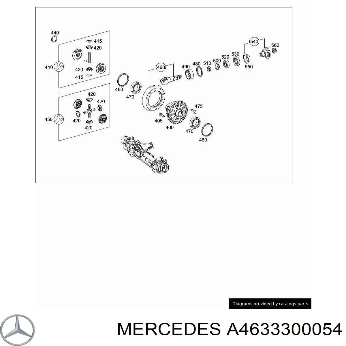  A4633300054 Mercedes