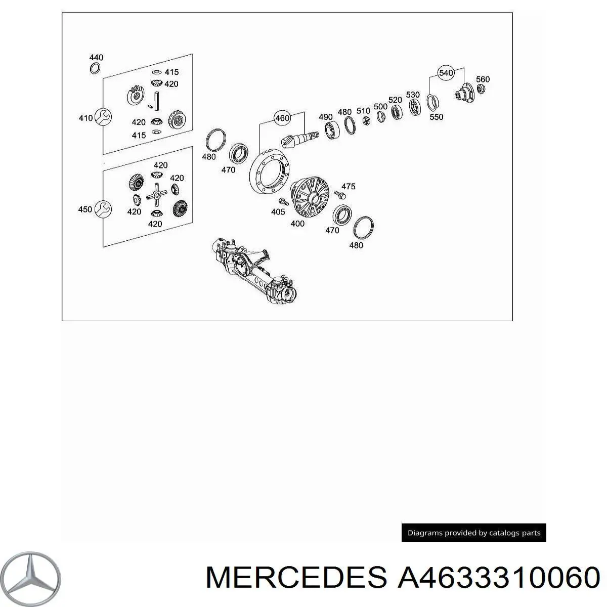 A4633310060 Mercedes 