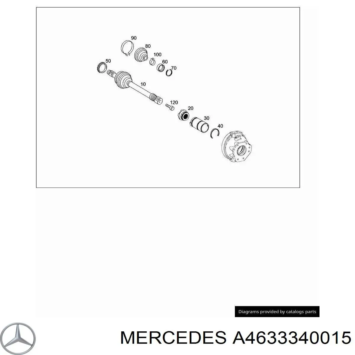 A4633340015 Mercedes 