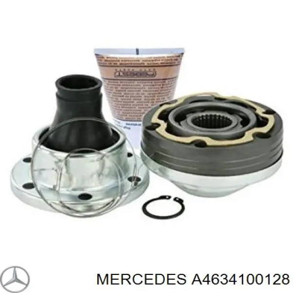 A4634100128 Mercedes муфта кардана эластичная передняя