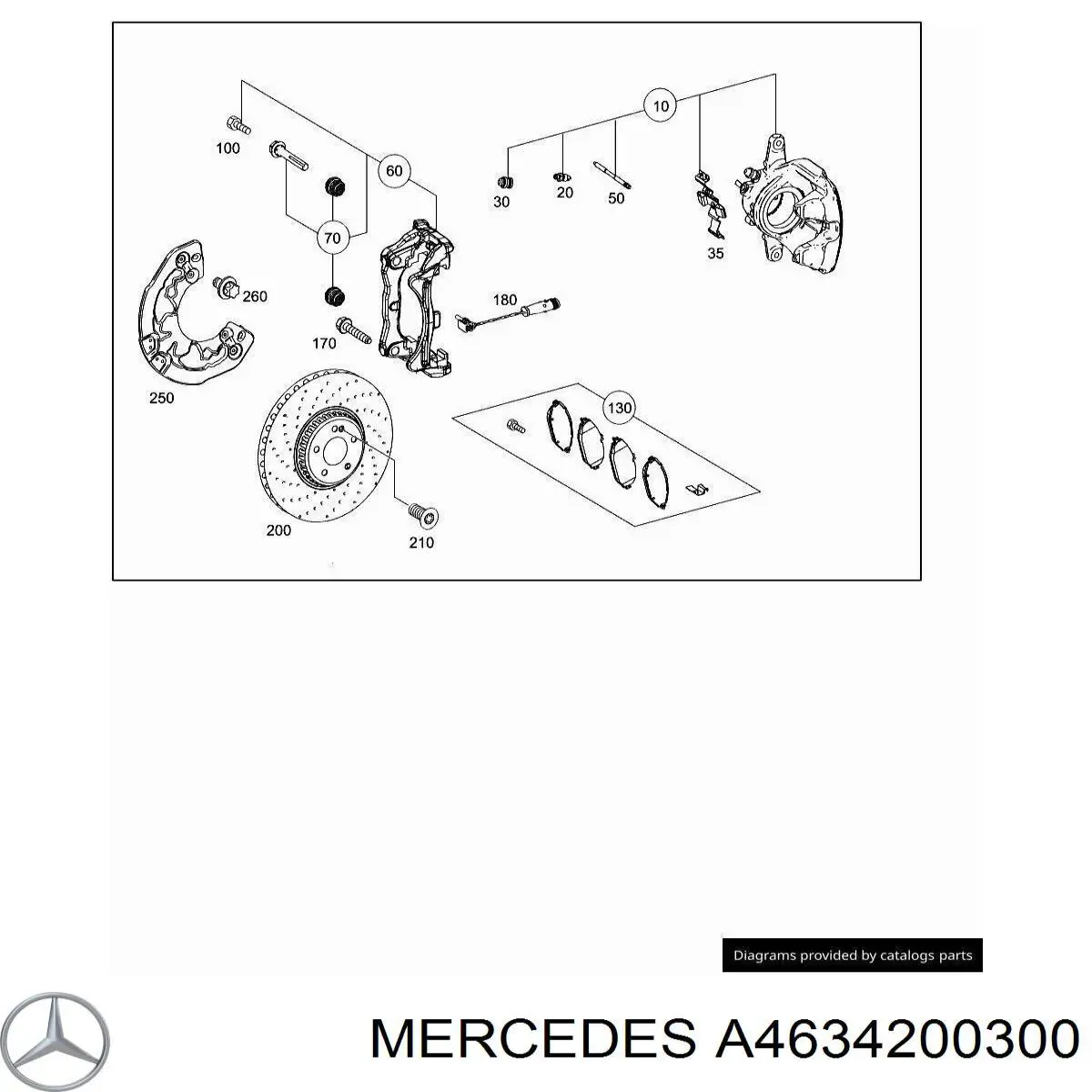  A4634200300 Mercedes