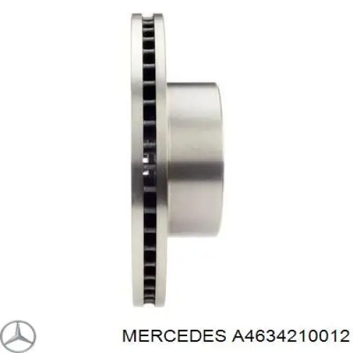Купить A4634210012 Mercedes Ротор тормозной