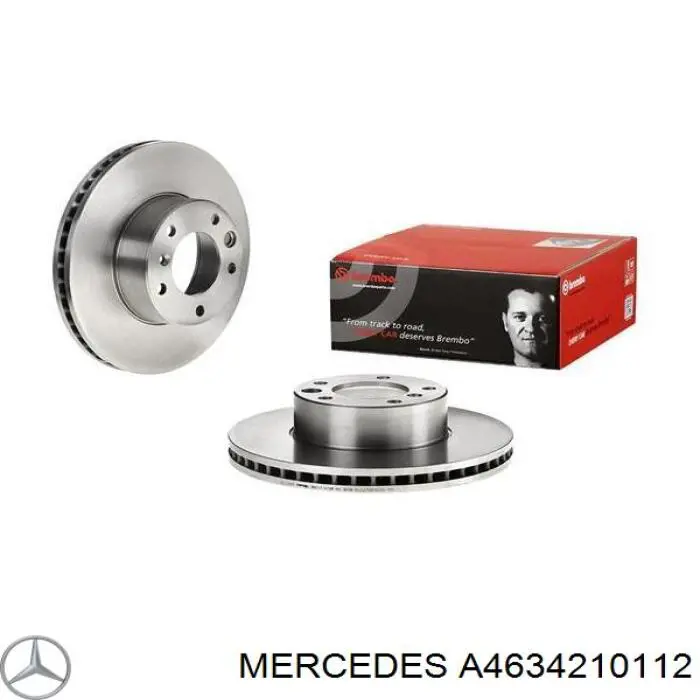 Купить A4634210112 Mercedes Ротор тормозной