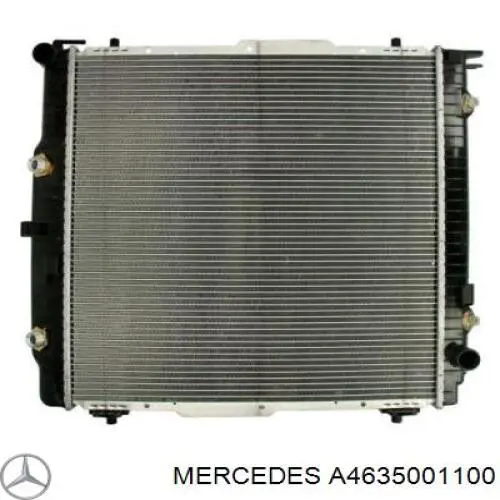 Радиатор охлаждения двигателя Mercedes A4635001100 цена, от 238.61 USD