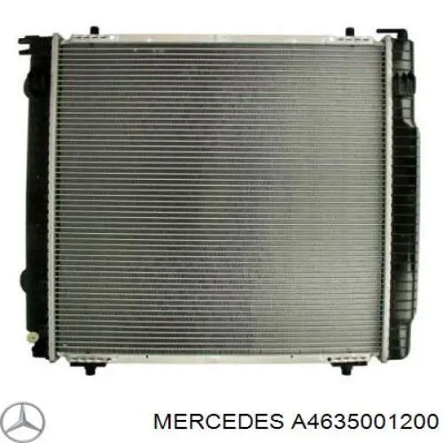 A4635001200 Mercedes радиатор