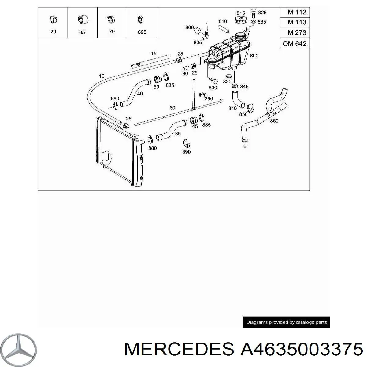 A4635003375 Mercedes 