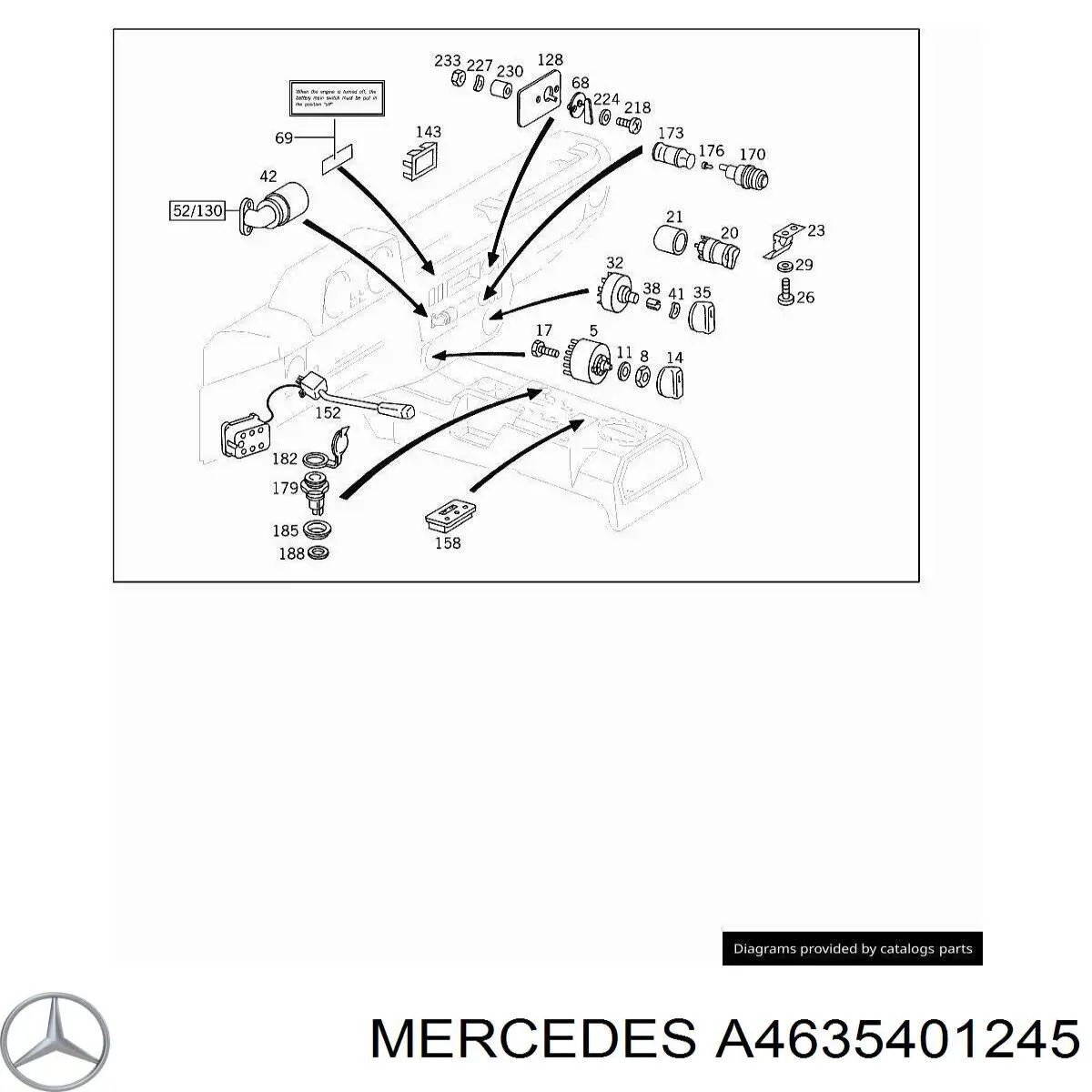A4635400345 Mercedes 