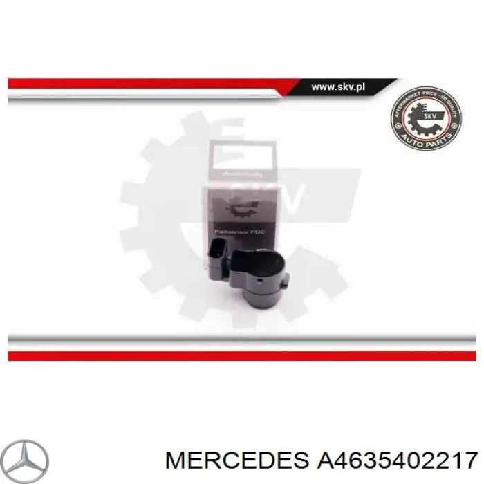 A4635402217 Mercedes датчик сигнализации парковки (парктроник задний)