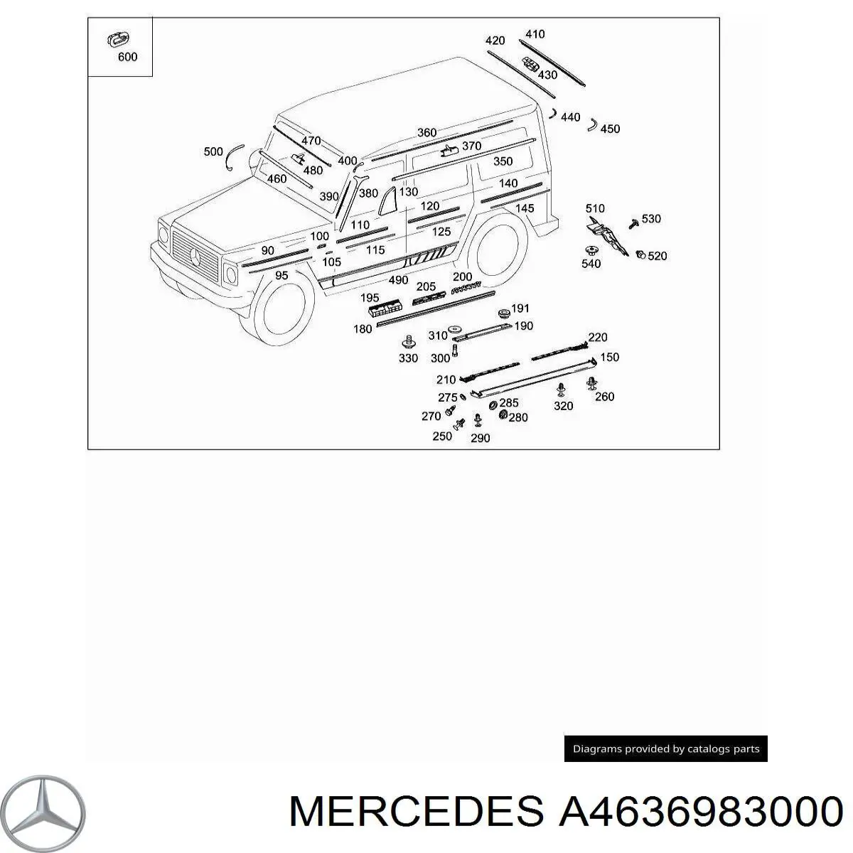 A4636983000 Mercedes 