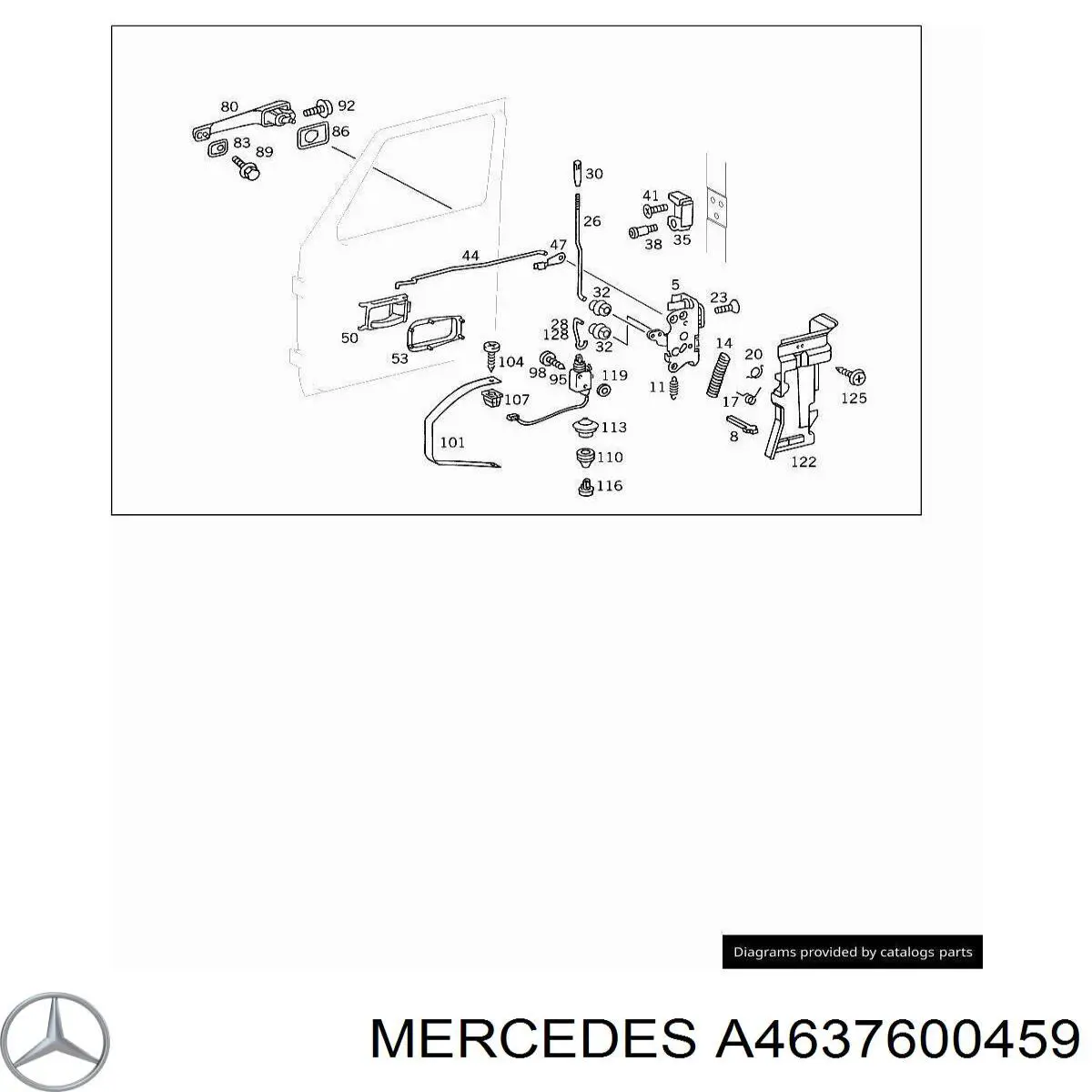  Mercedes A4637600459 цена, от 290.42 USD