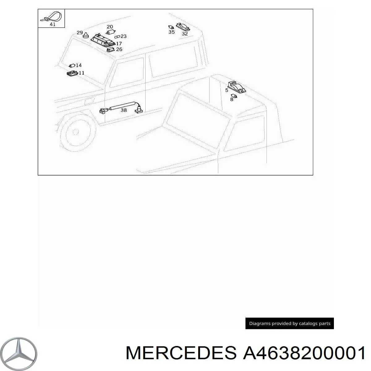 A4638200001 Mercedes 