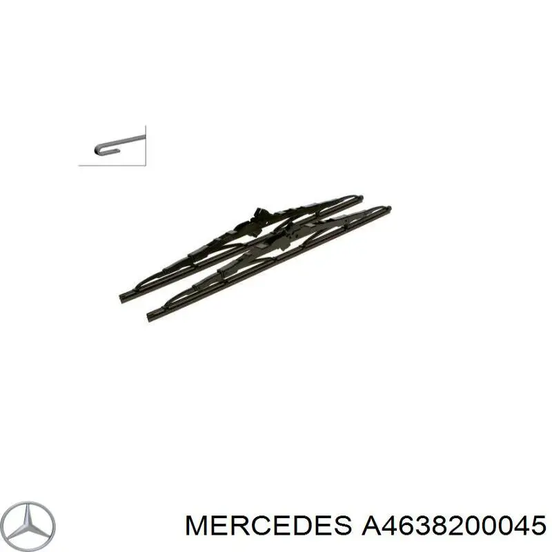 Дворники Mercedes A4638200045 цена, от 56.53 USD