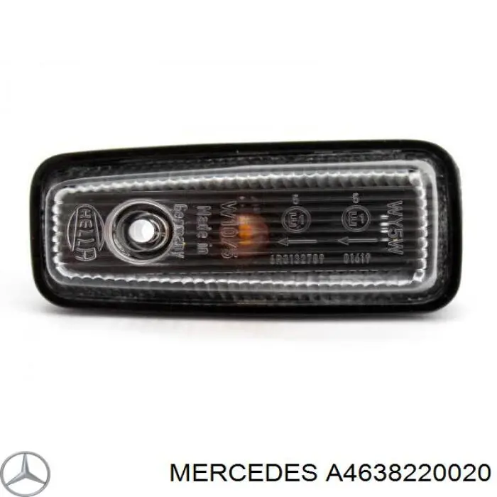 4638220020 Mercedes luz intermitente no pára-lama