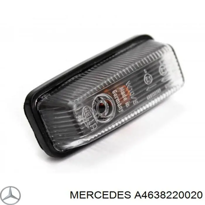 Повторитель поворота на крыло на Mercedes G I W463