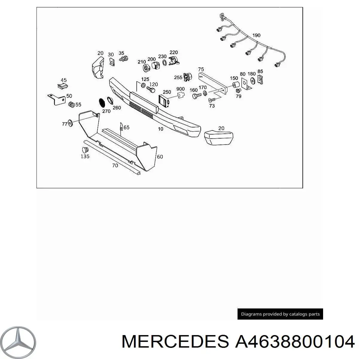 A4638800104 Mercedes 