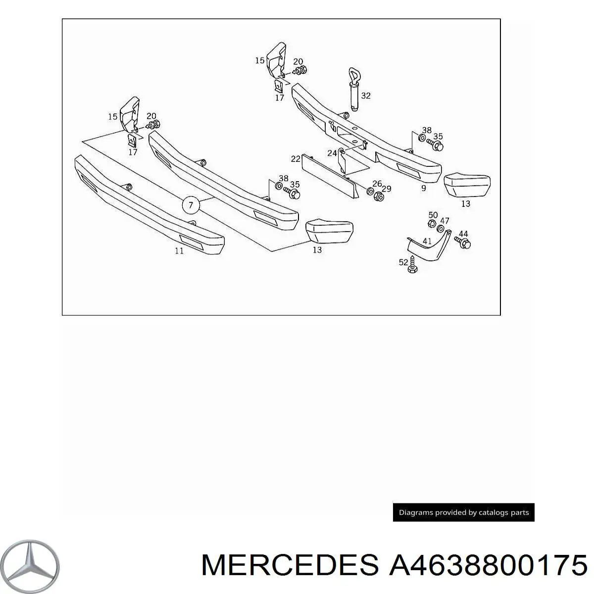 A4638800175 Mercedes 