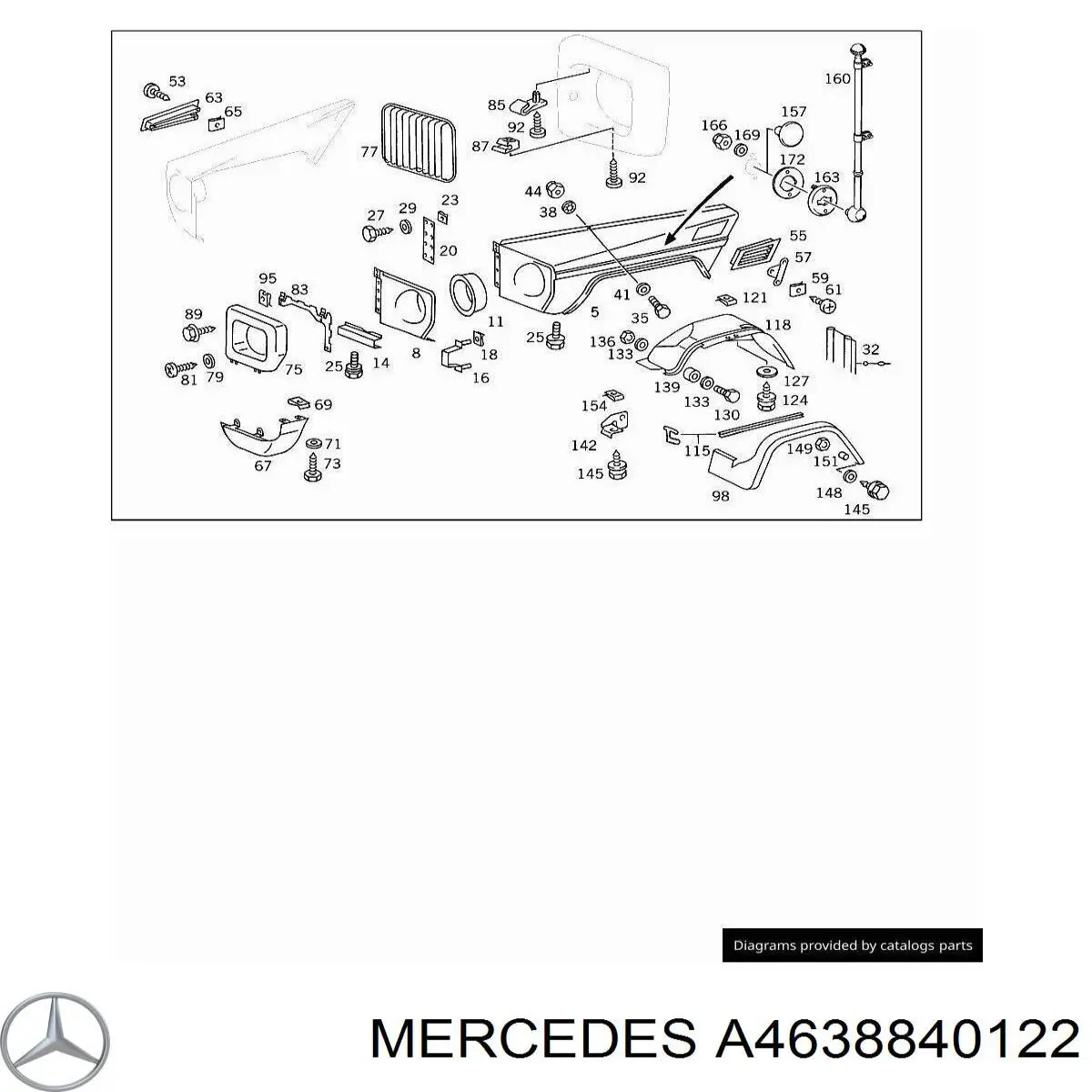 4638840122 Mercedes 