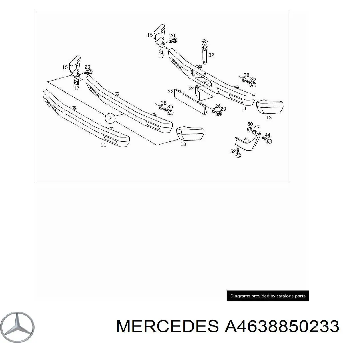 A4638850233 Mercedes 