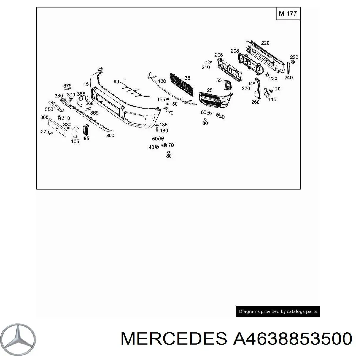 A4638853500 Mercedes 