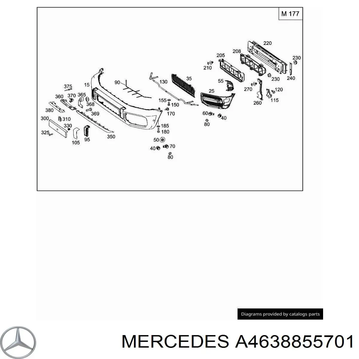  A4638855701 Mercedes