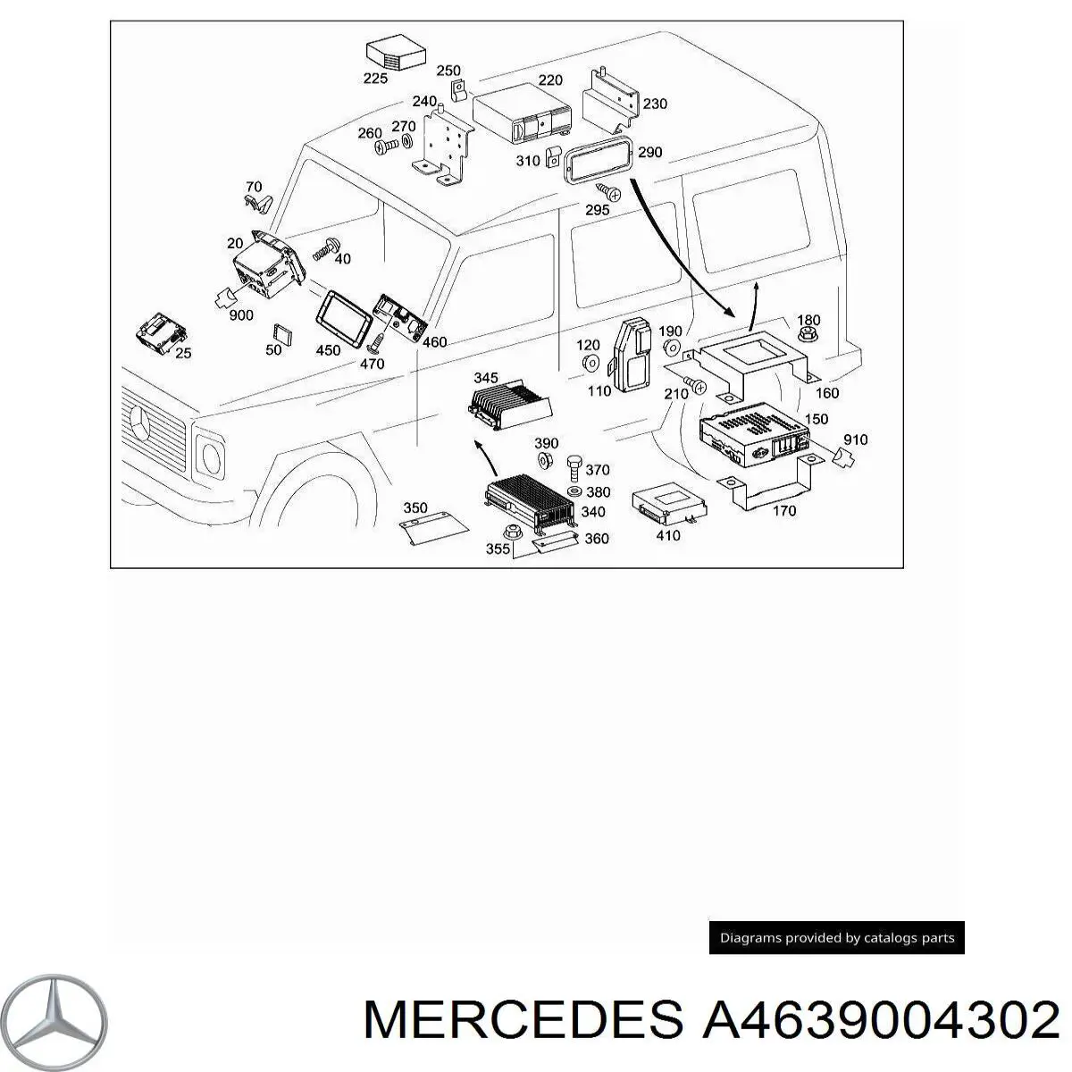 A4639004302 Mercedes 