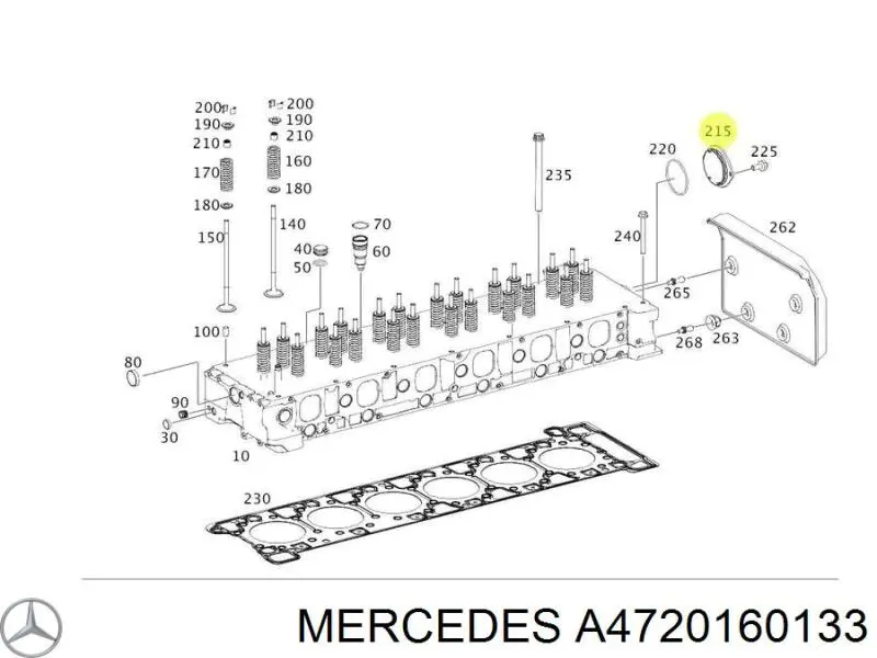 A4720160133 Mercedes 