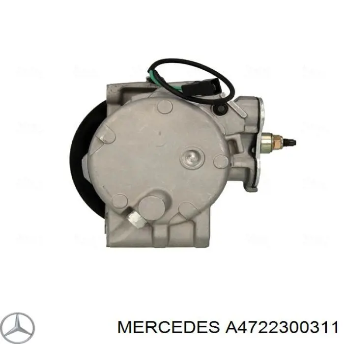 Compressor de aparelho de ar condicionado Ford Sierra I GBC