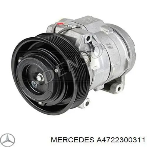Compressor de aparelho de ar condicionado para Ford Sierra I GBC