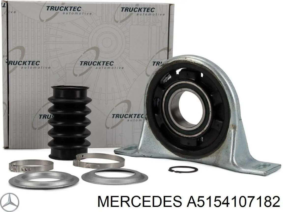 Купить A5154107182 Mercedes Опорный подшипник карданного вала