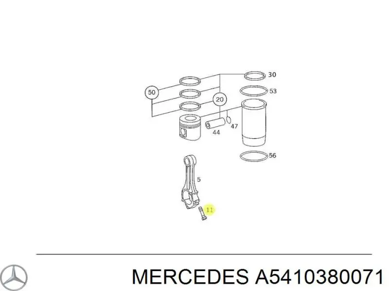 Болт шеек шатуна BF 20060350029 цена, от 2.60 USD