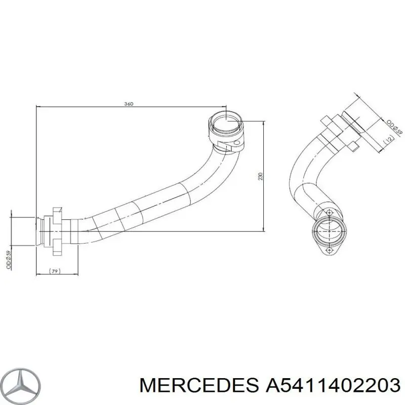  A5411402203 Mercedes