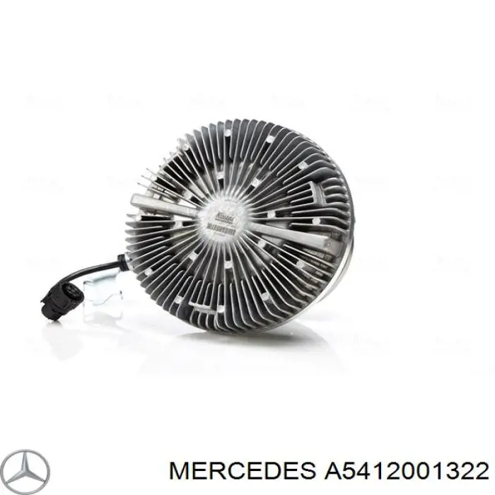 A5412001322 Mercedes вискомуфта (вязкостная муфта вентилятора охлаждения)