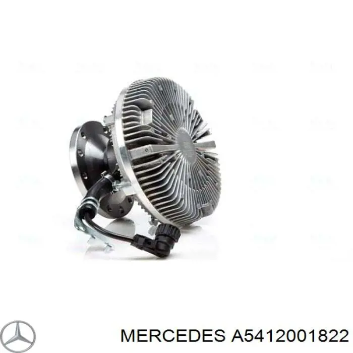 A5412001822 Mercedes Гидромуфта привода вентилятора