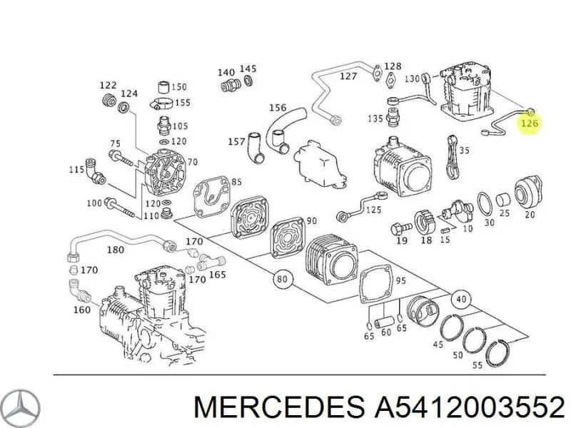  A5412003552 Mercedes