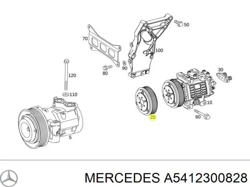 5412300828 Mercedes 