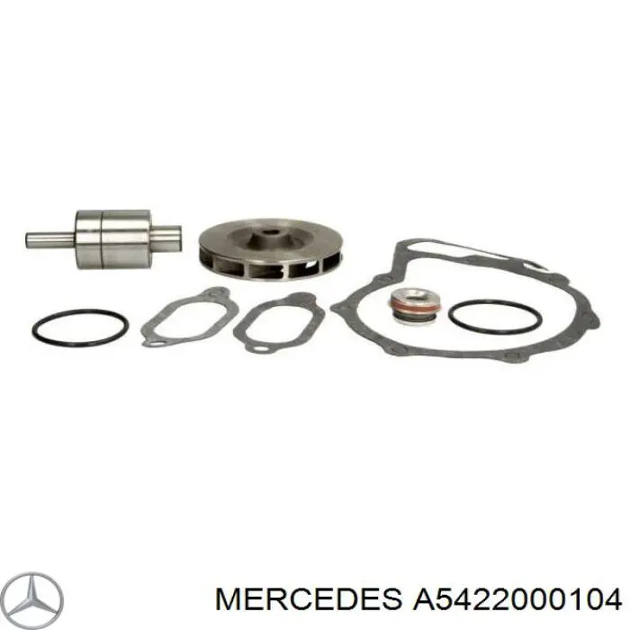 Ремкомплект водяной помпы A5422000104 Mercedes