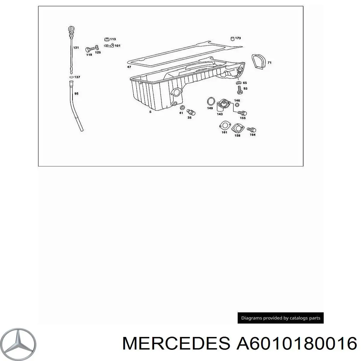A6010180016 Mercedes 