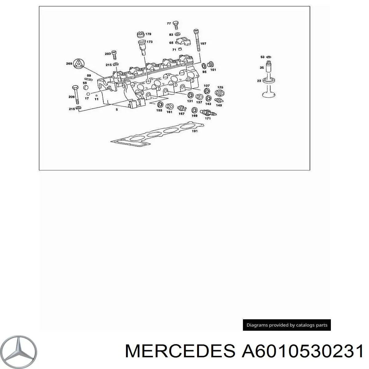 Седло клапана выпускного Mercedes A6010530231 цена, от 43.66 USD