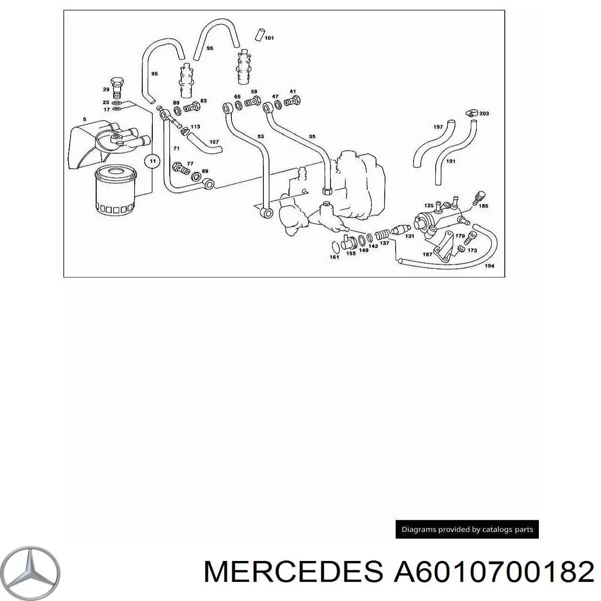 A6010700382 Mercedes 