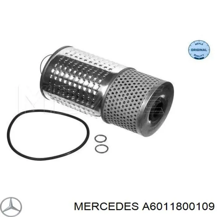 A6011800109 Mercedes Filtro de óleo