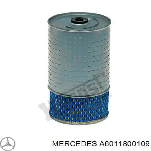 A6011800109 Mercedes Filtro de óleo